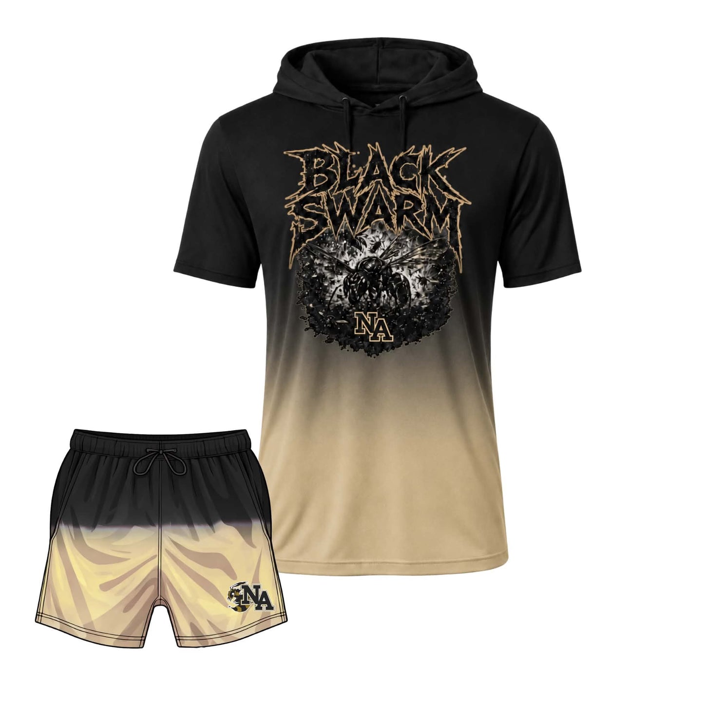 NA black swarm hooded set 1