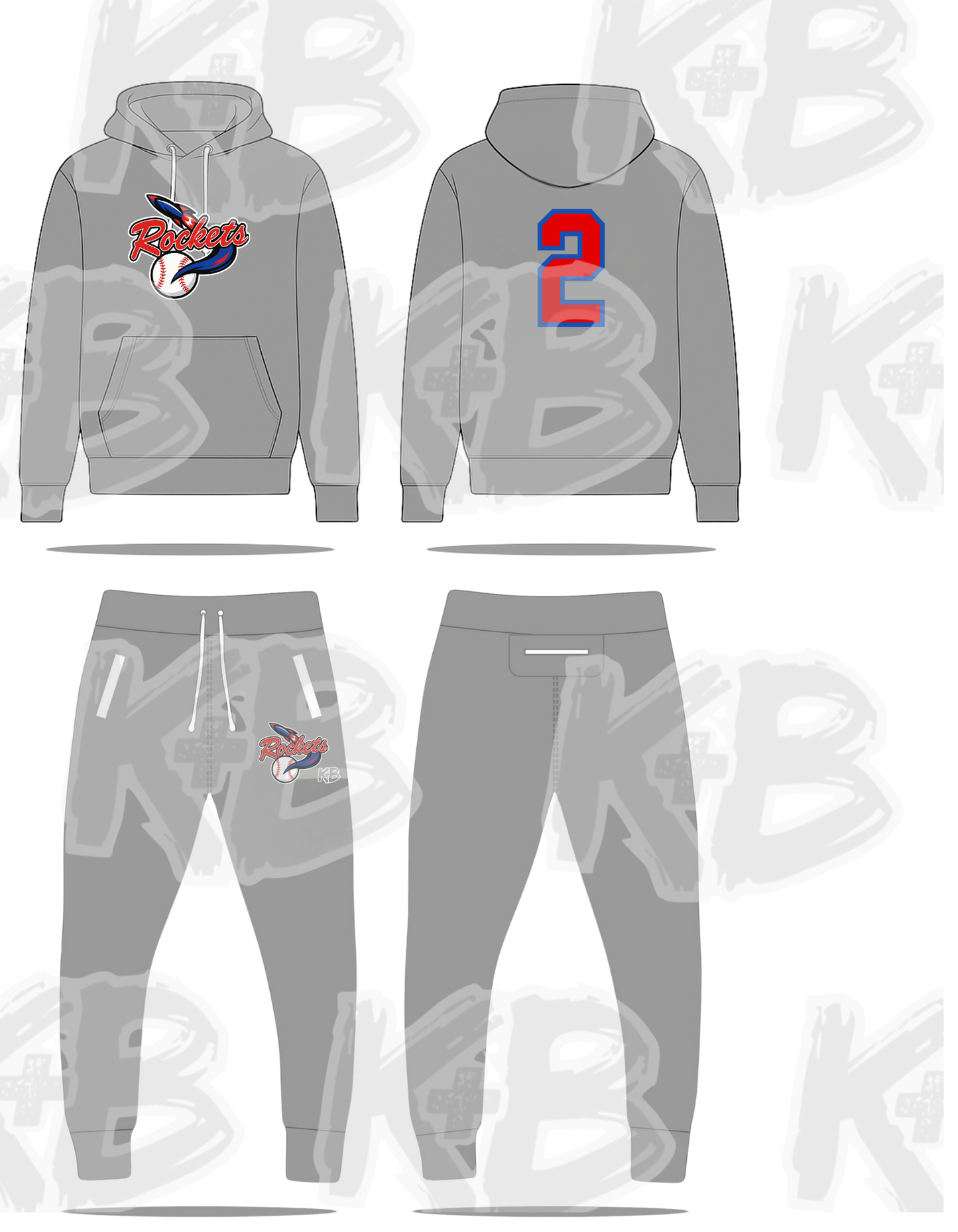 SCR hoodie/jogger set 4