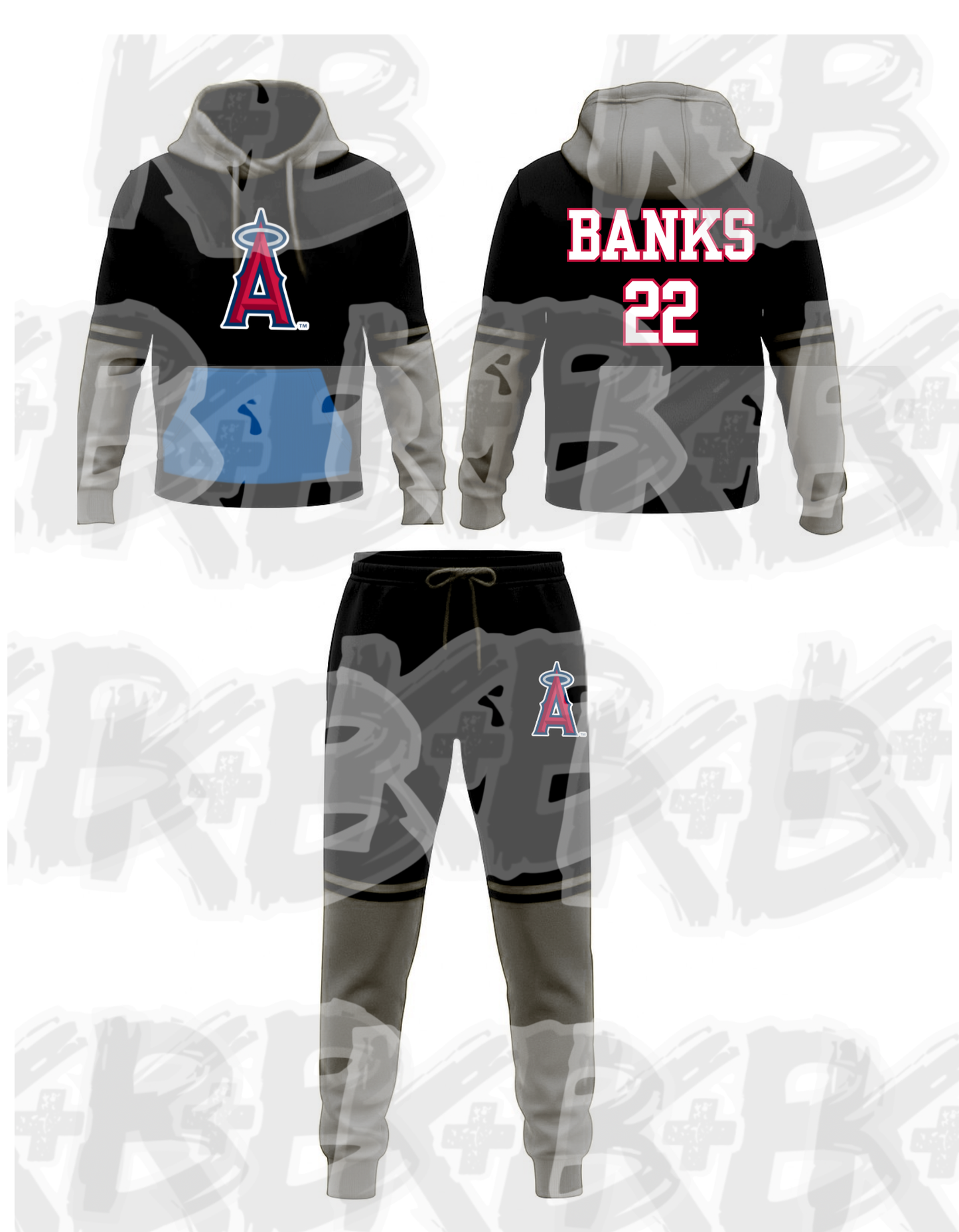 AAB Seams Hoodie/jogger set