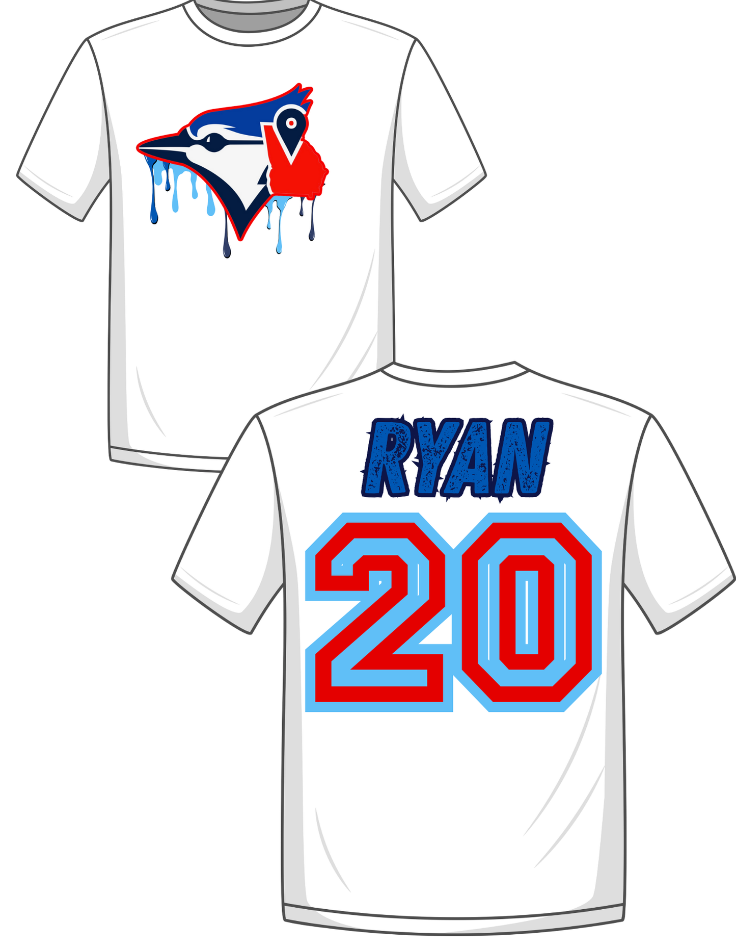 Ball St.-drippy blue jay