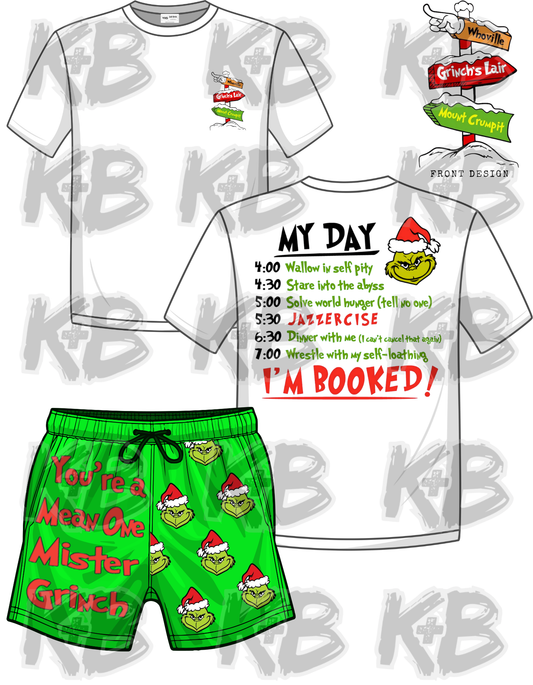 Grinch Christmas Set