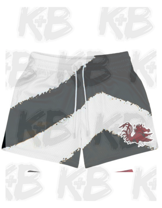 GC black/white shorts