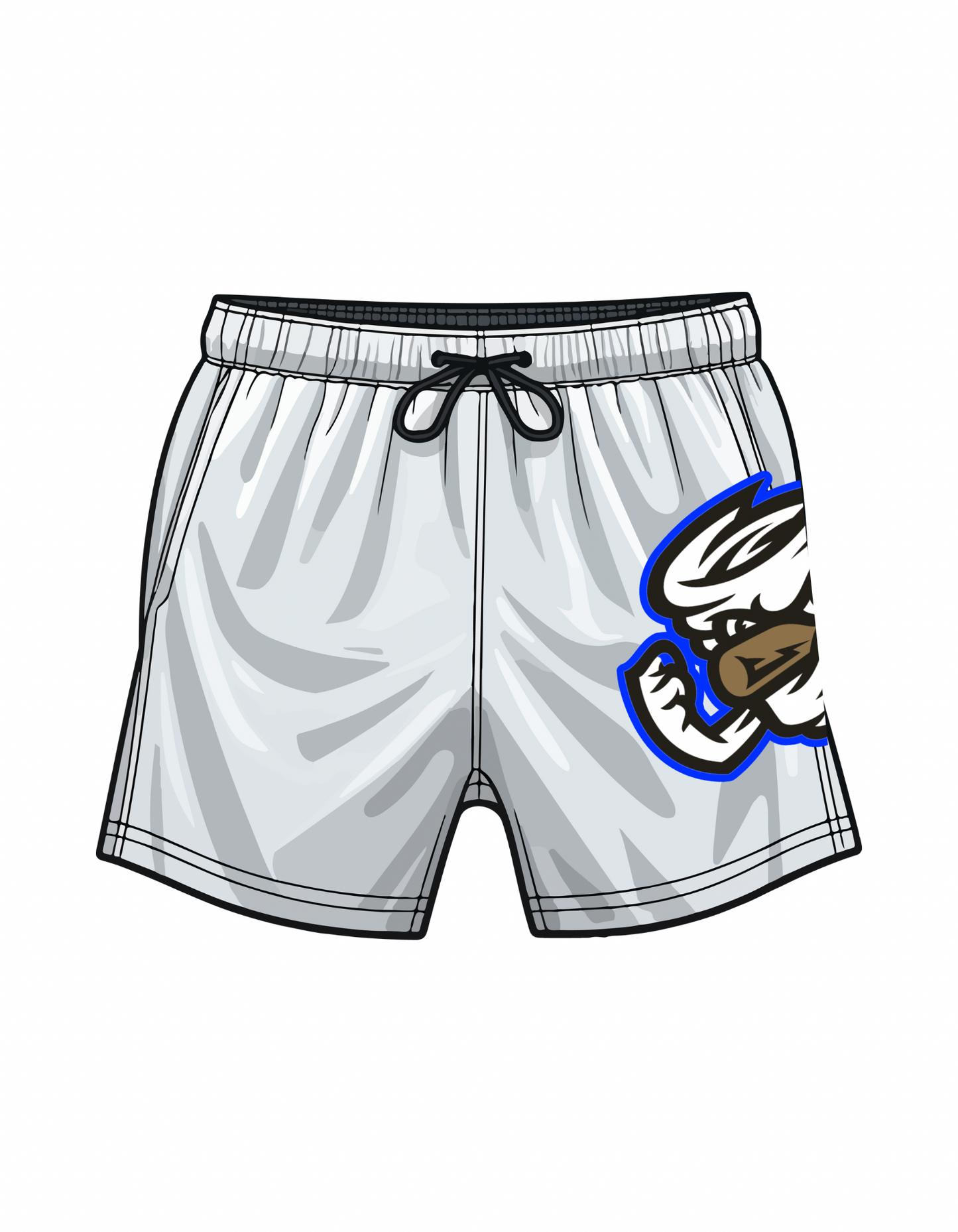 Chasers-Side logo shorts