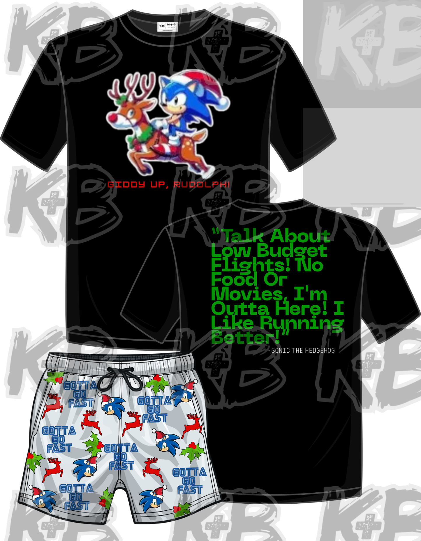 Sonic Hedgehog Christmas Set 2