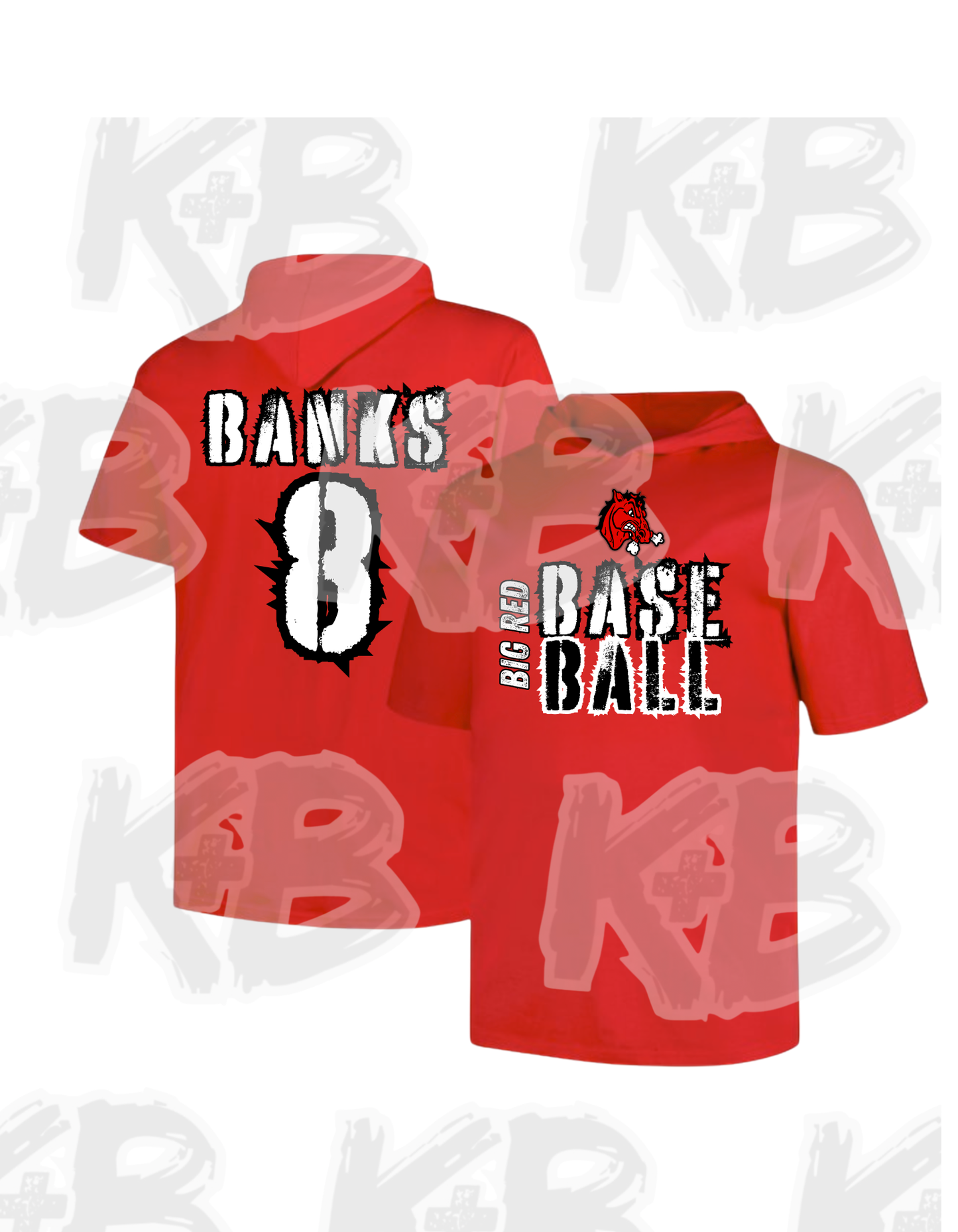 Big Red SS hoodie 1