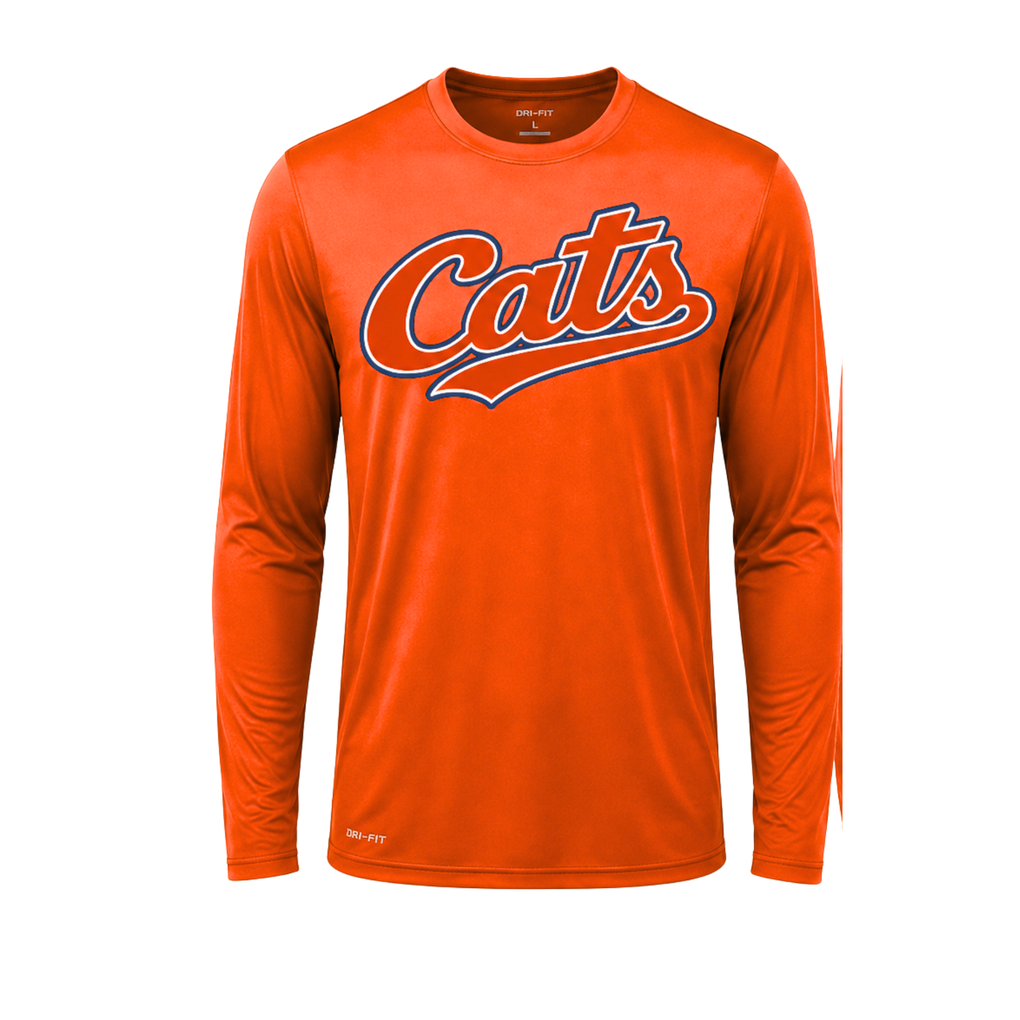 Cats traditional orange long sleeve