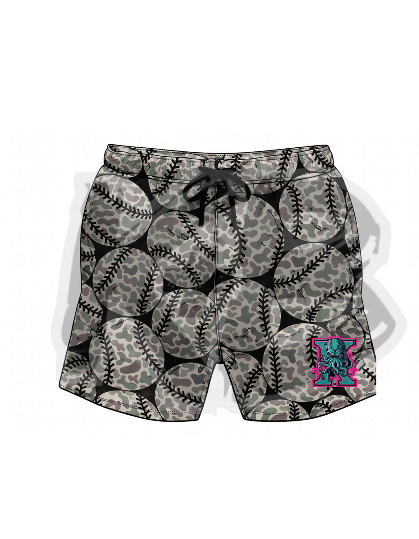 OKK shorts camo baseball