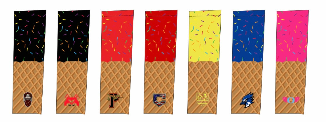 **PRESALE** Custom Team Sprinkle Arm Sleeve- 1 sleeve