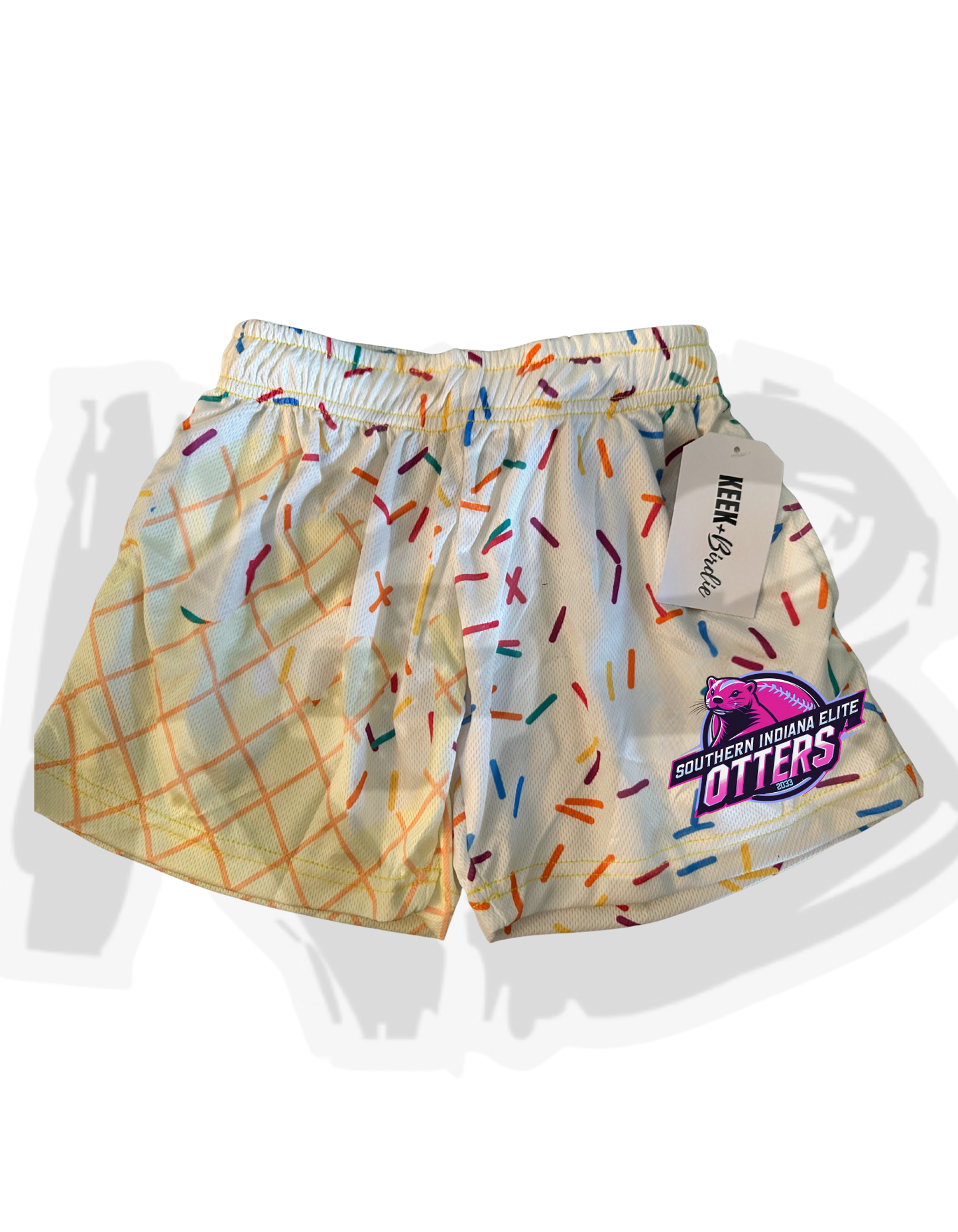 Otters Shorts white ice cream