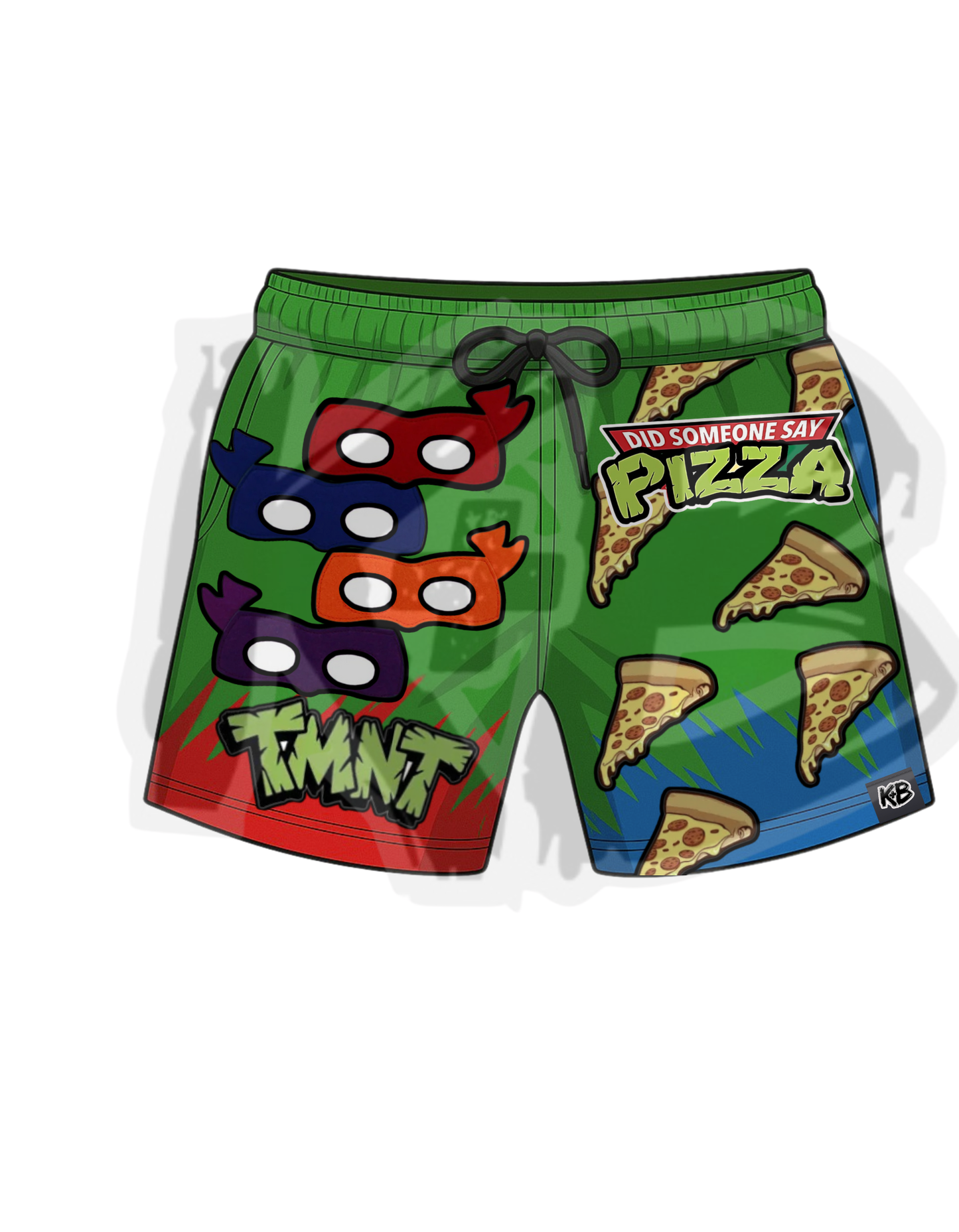 K+B Mesh Shorts Pizza