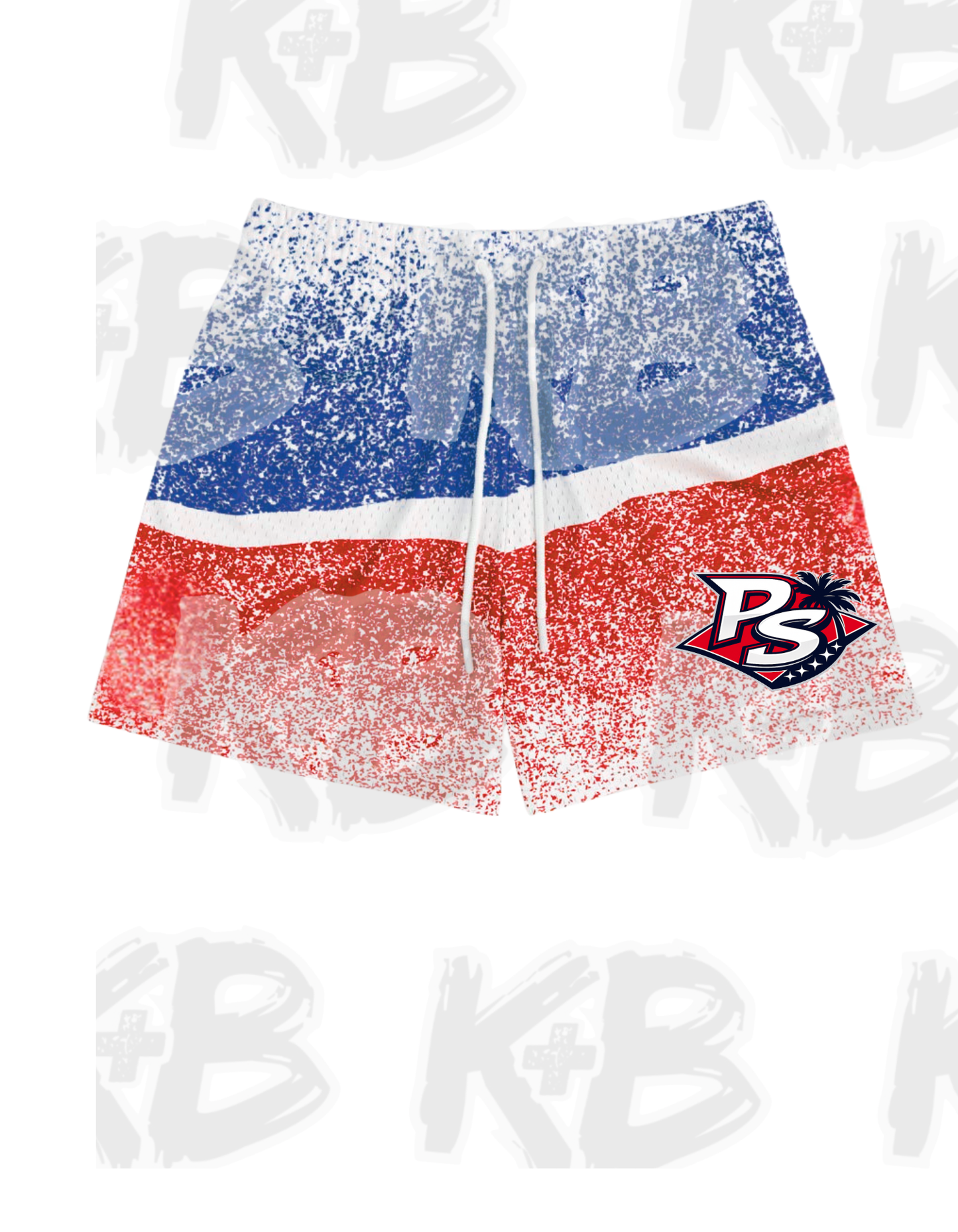PS shorts spray paint