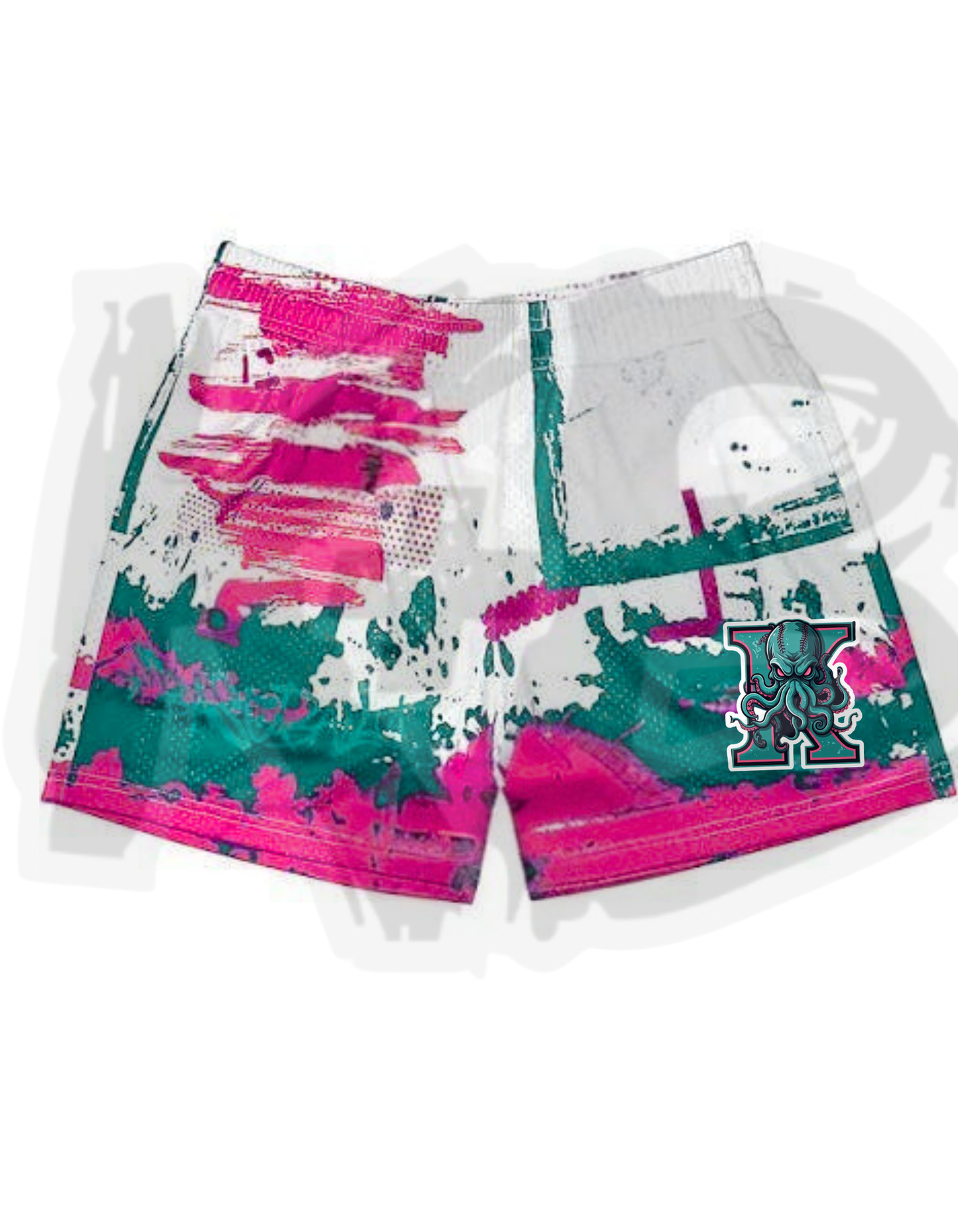 OKK shorts graffiti