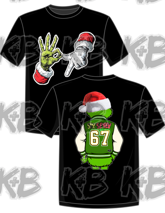 Grinch/Santa 67 Shirt Only