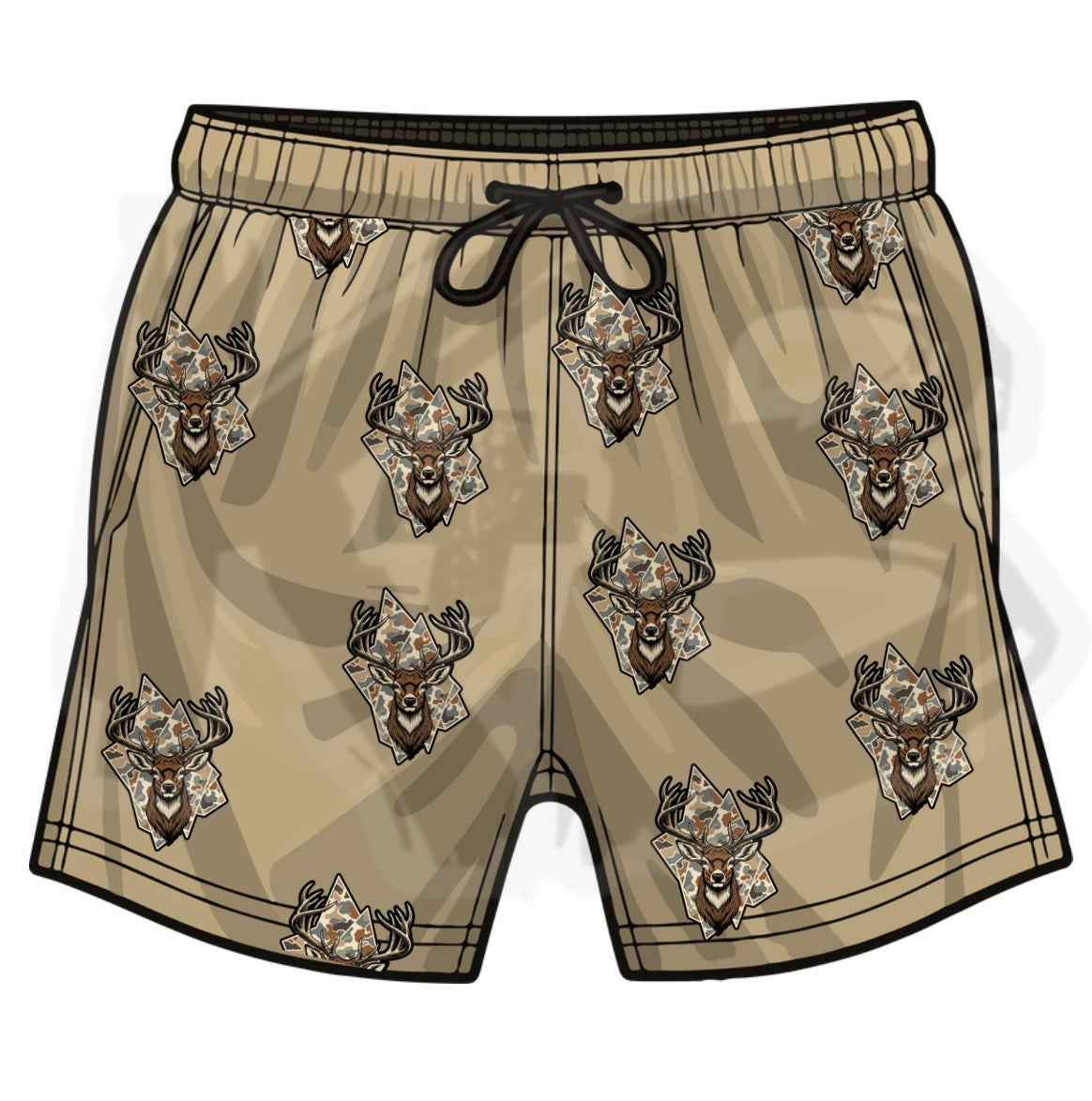 KB shorts deer