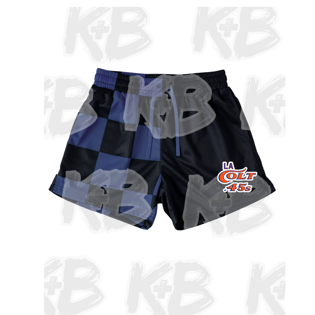 LAC45 shorts Checkered