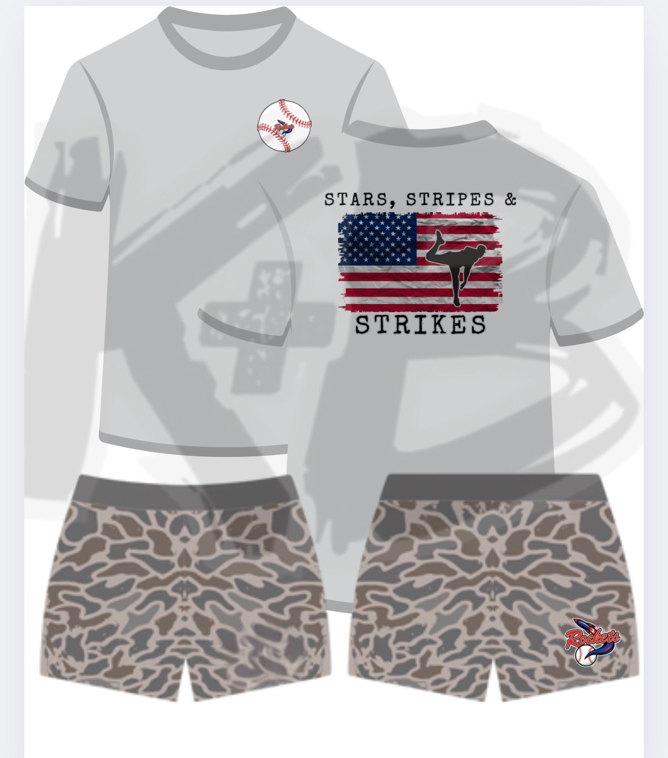 SCR Set stars strikes and stripes