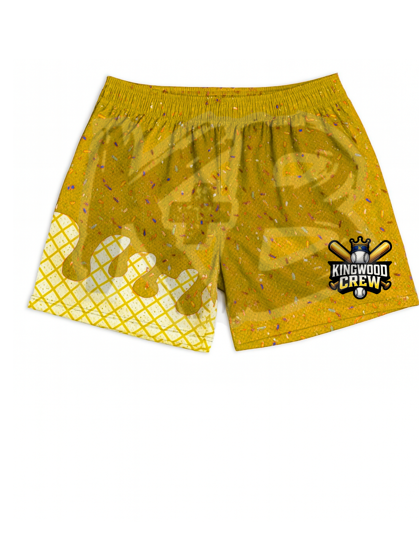 KW shorts yellow ice cream