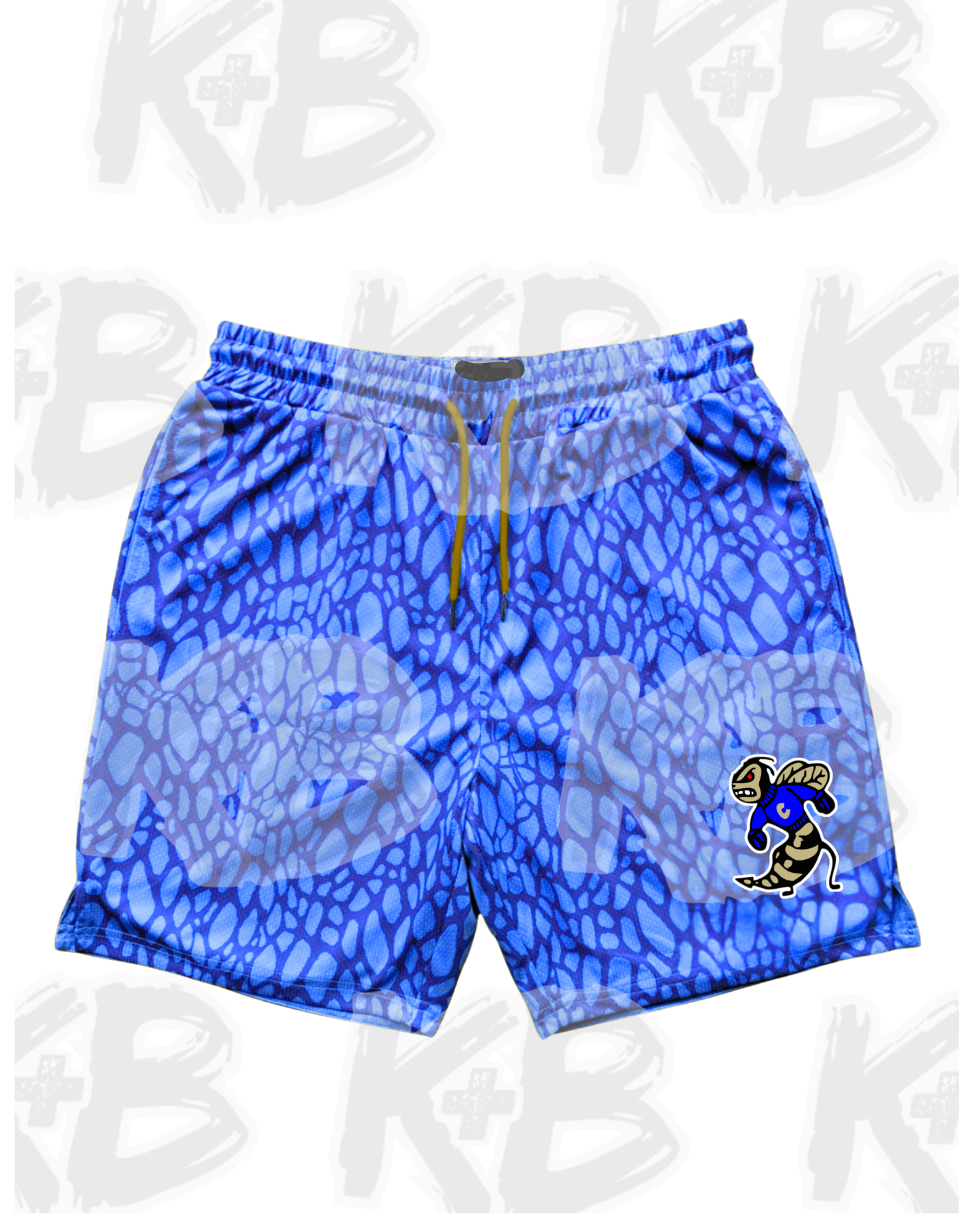 CY shorts snakeskin