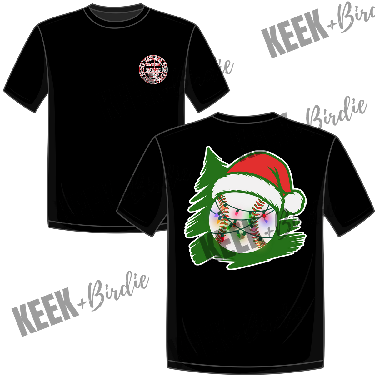 KB shirt baseball lights