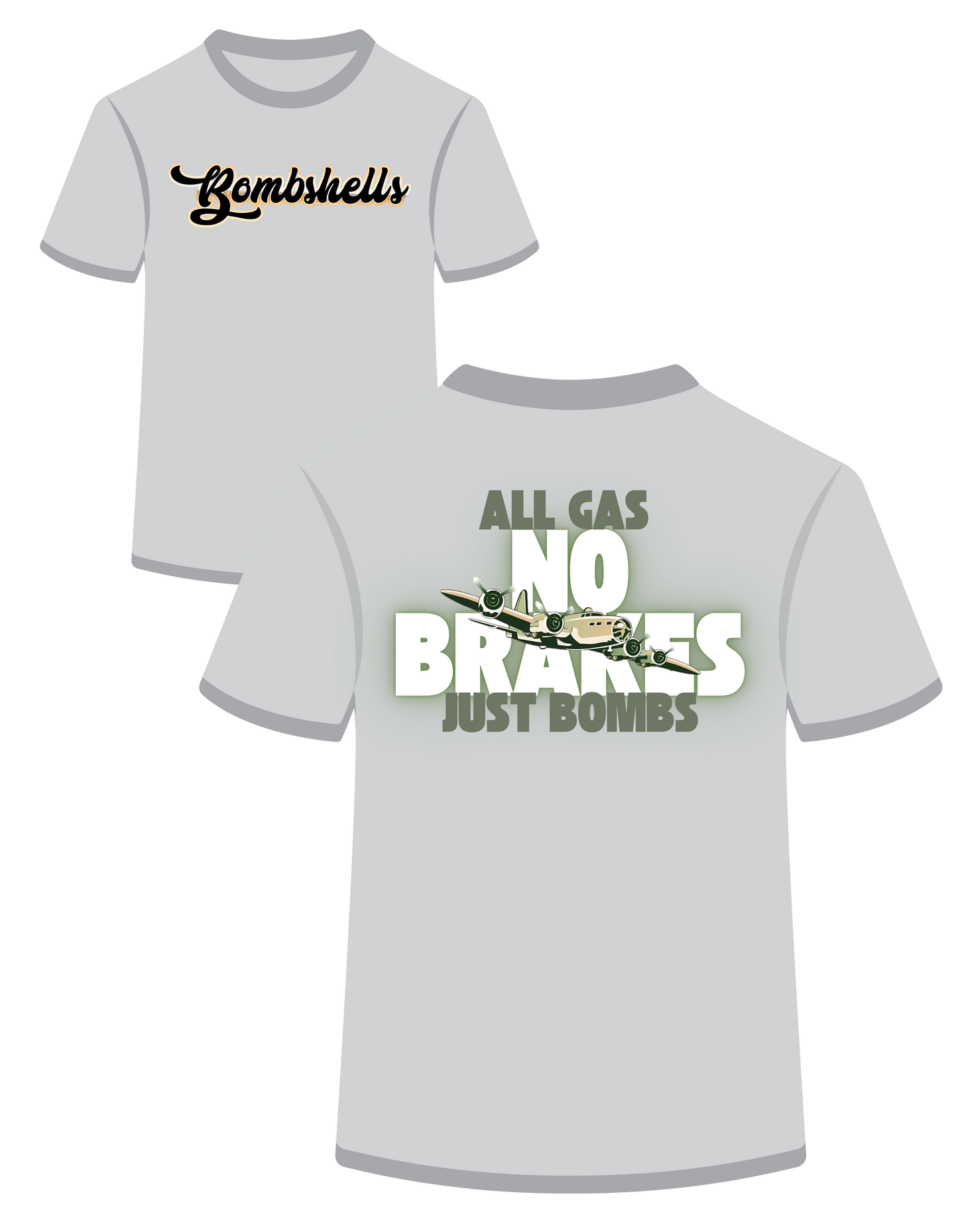 All Gas No Brakes/Bombshells(Front/Back) Player&#