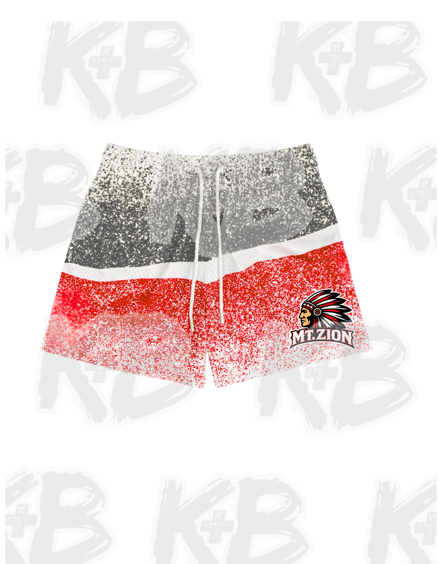 MTZ shorts spray paint