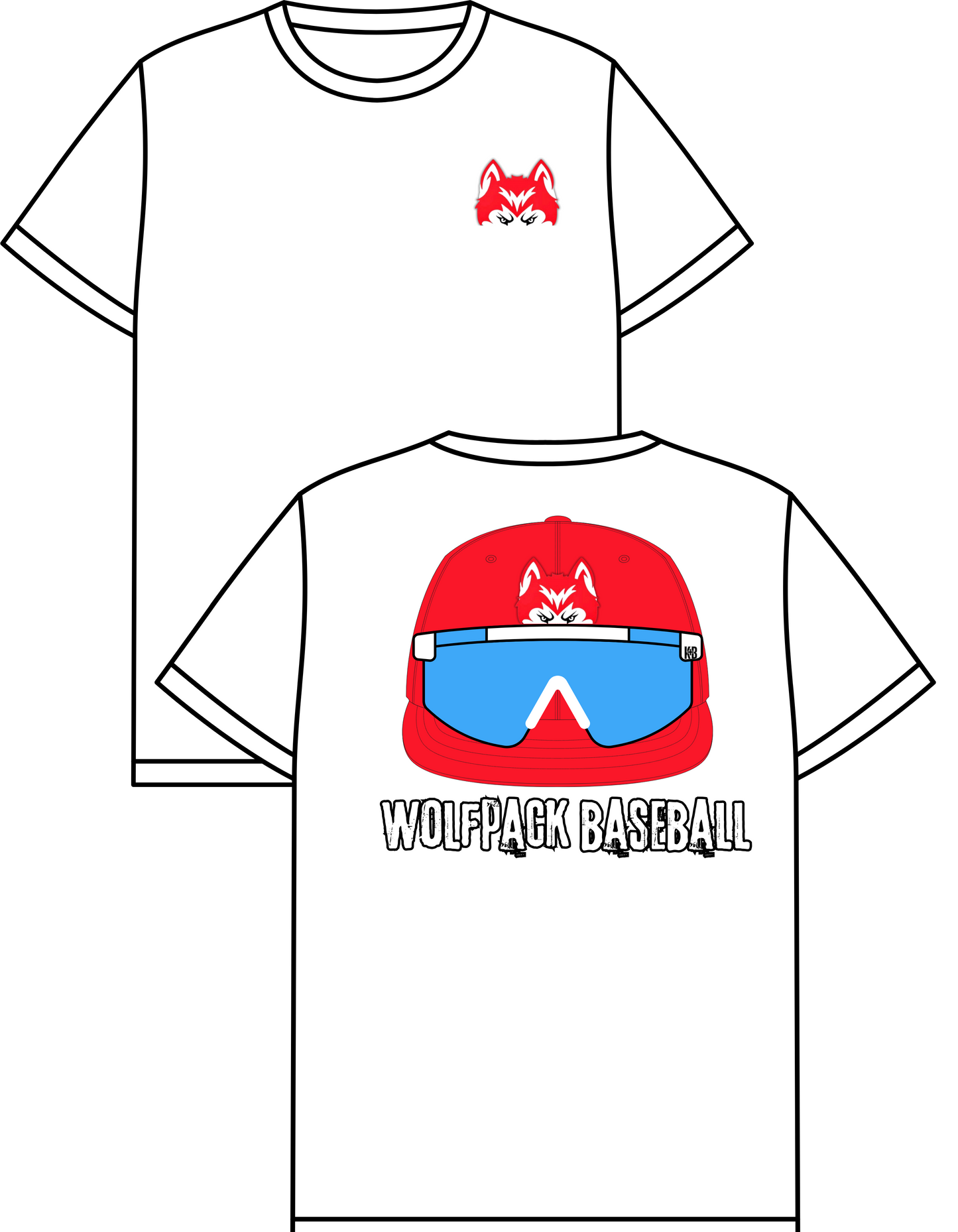 Wolfpack Hat/Sunglasses