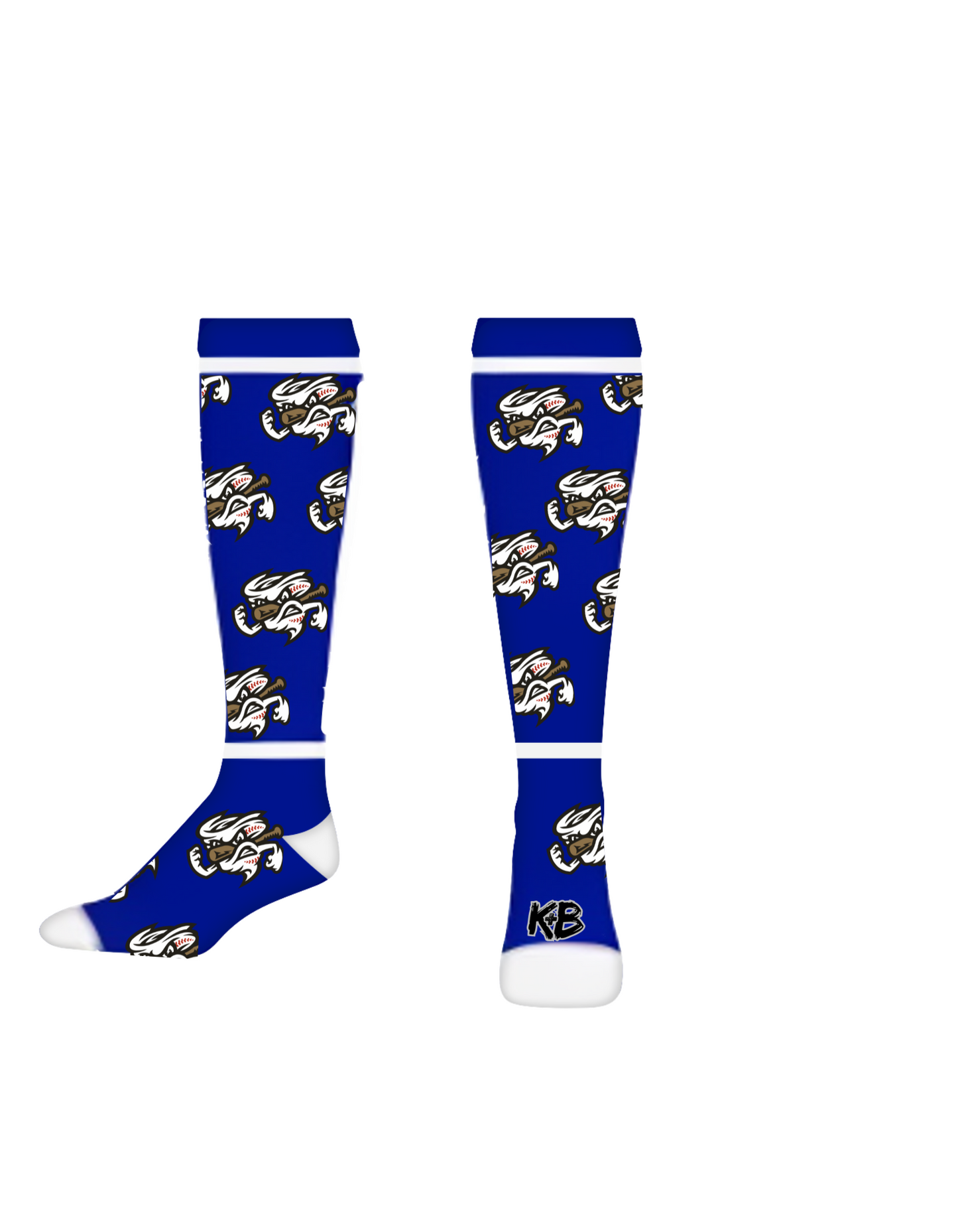 Chasers Above the knee custom socks