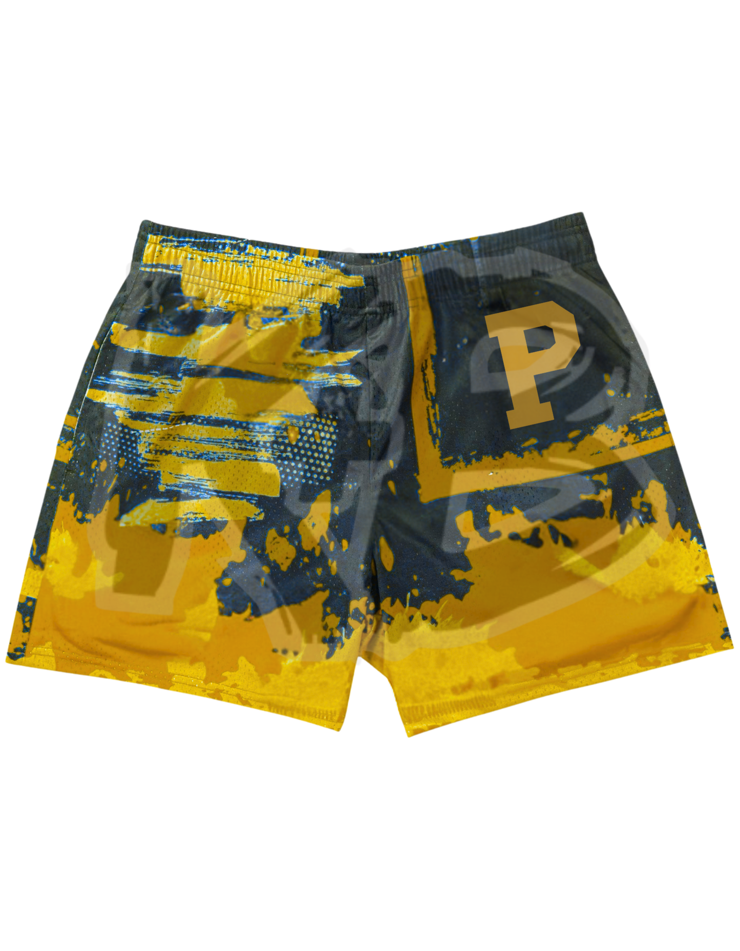 Poth Shorts graffiti P