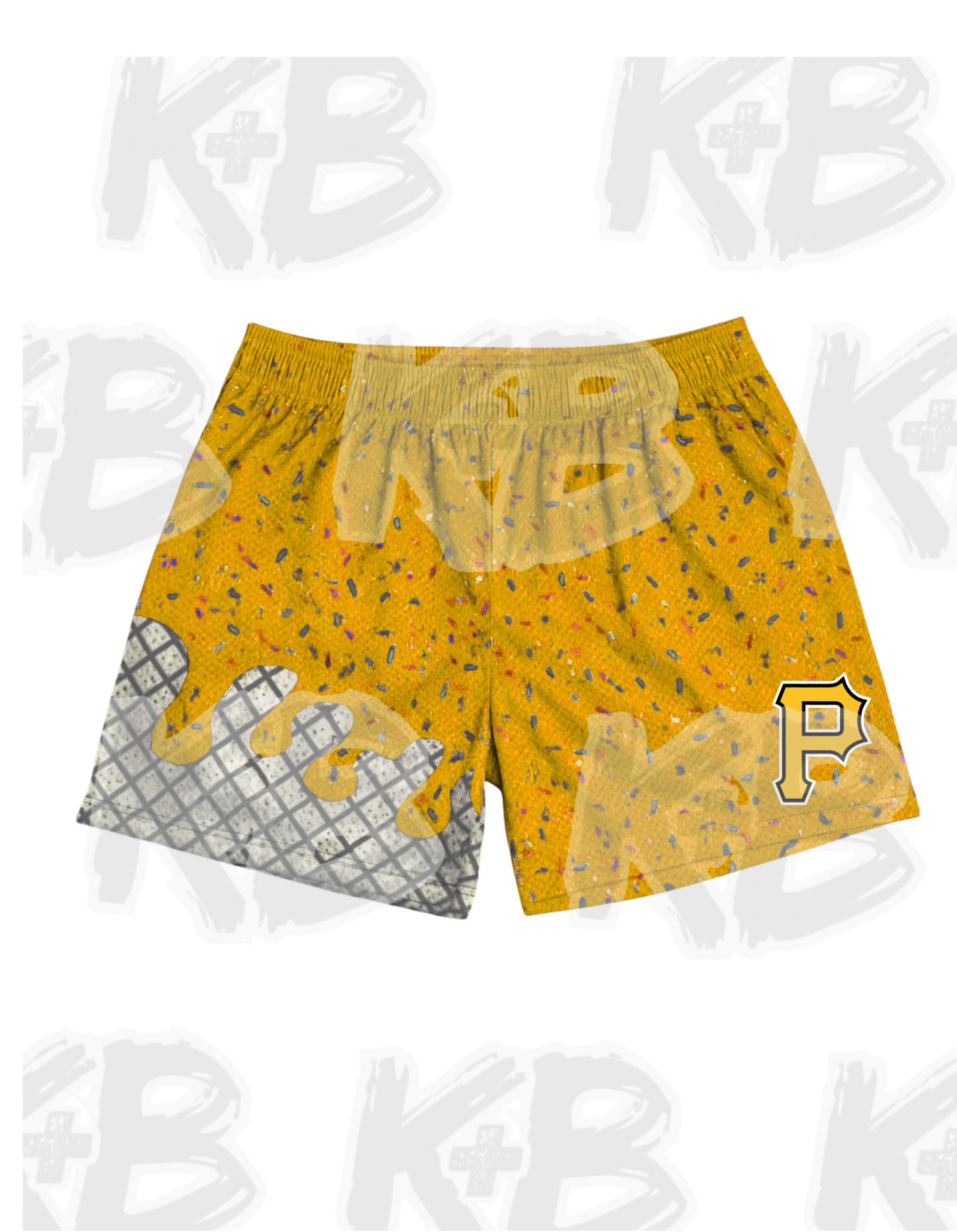 RB Shorts ice cream yellow