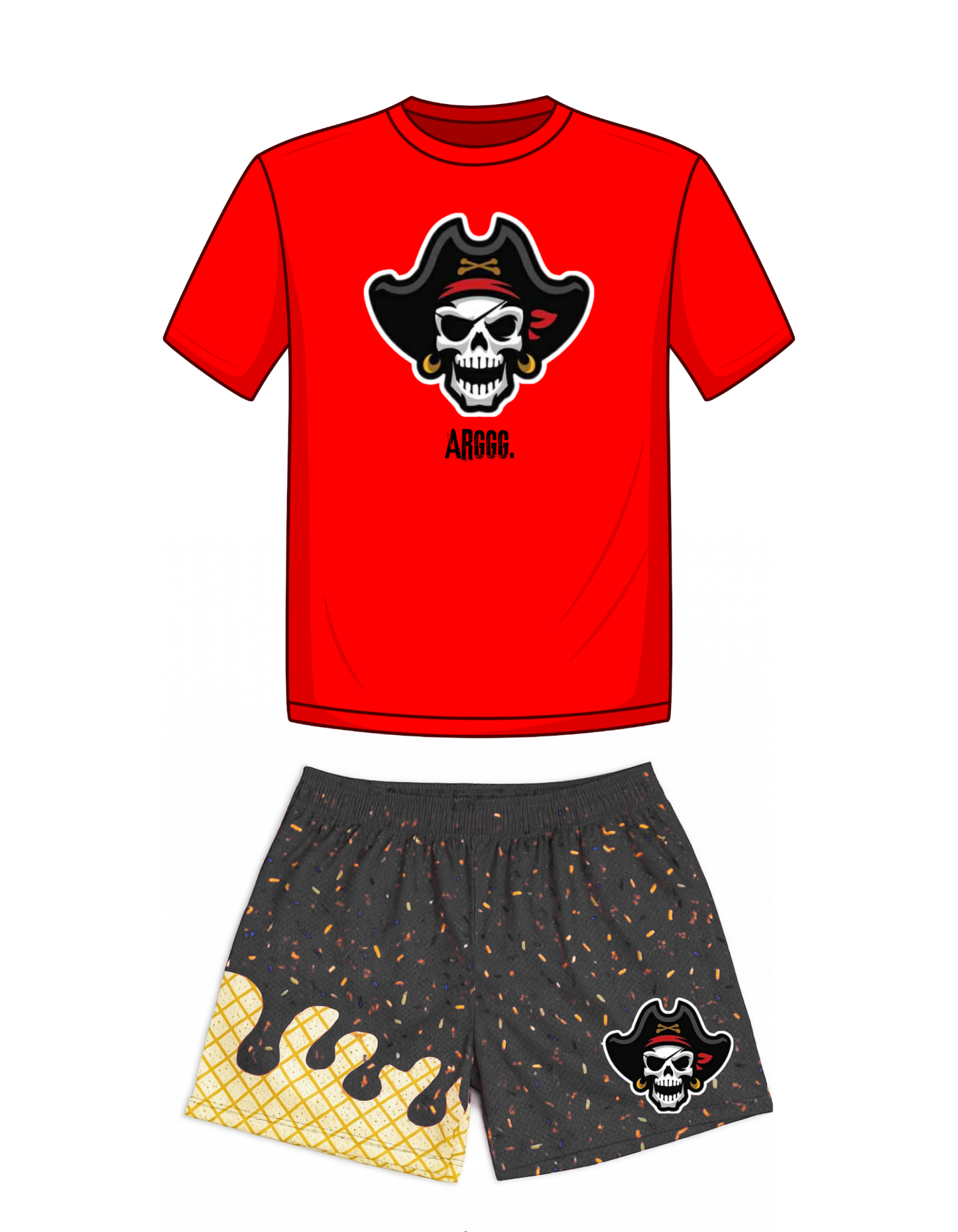 RR Pirates Ice Cream Set