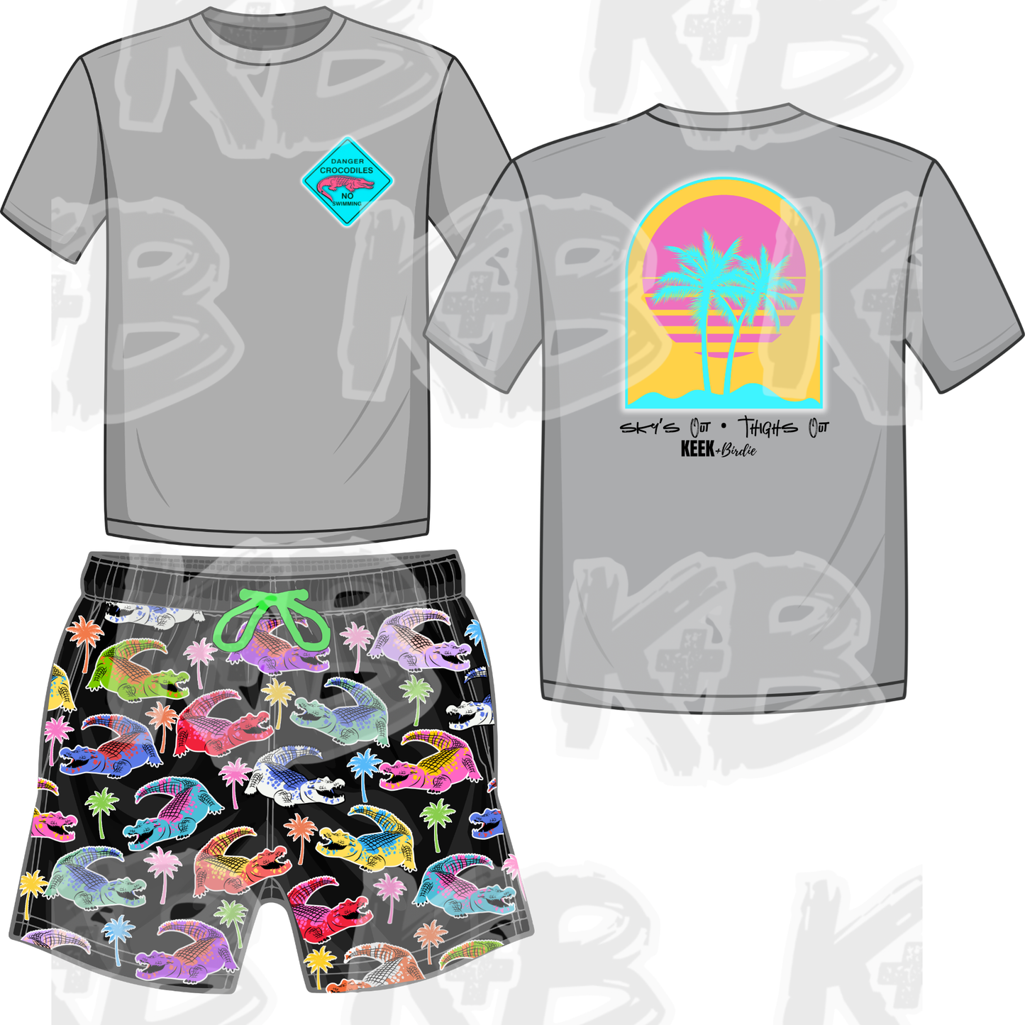 KB Croc Summer Set