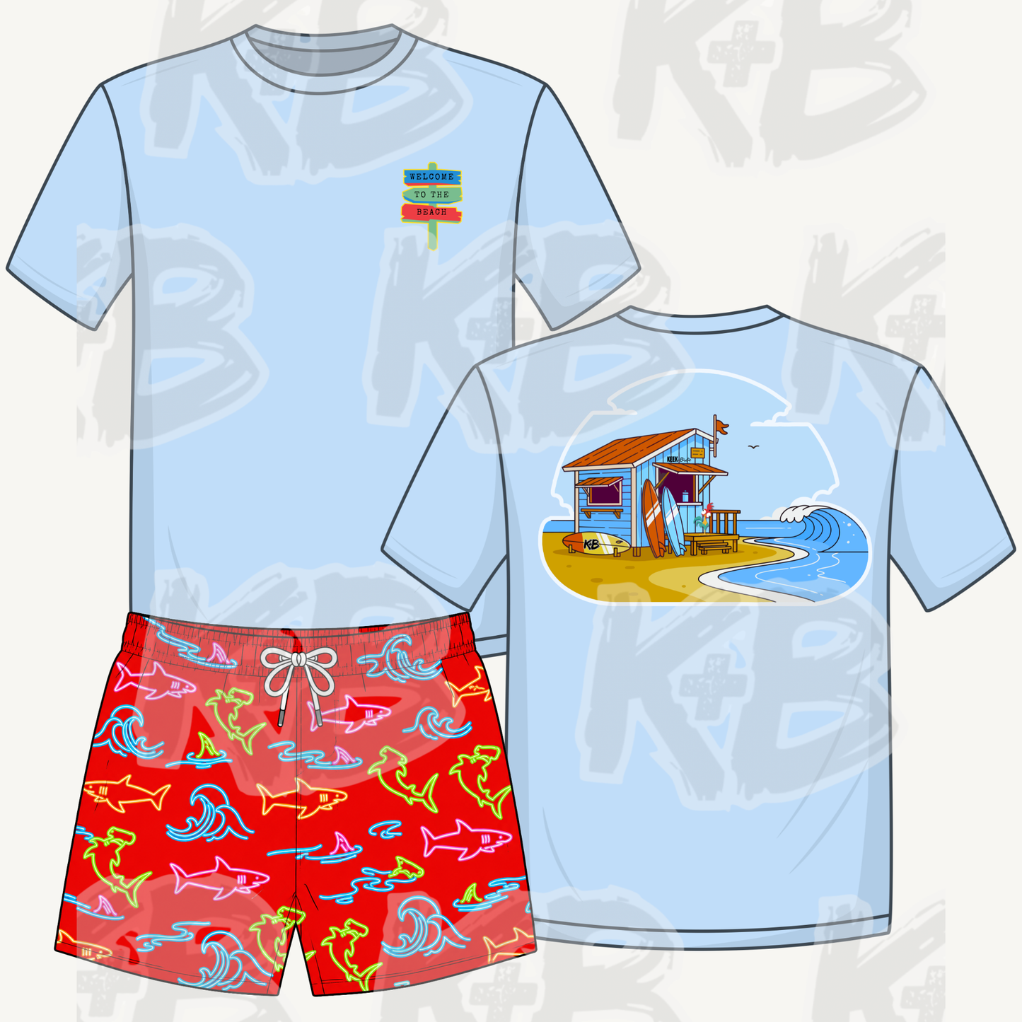 KB set beach vibes