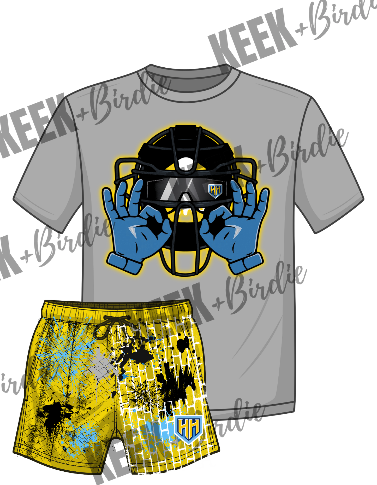 HH Catchers helmet set