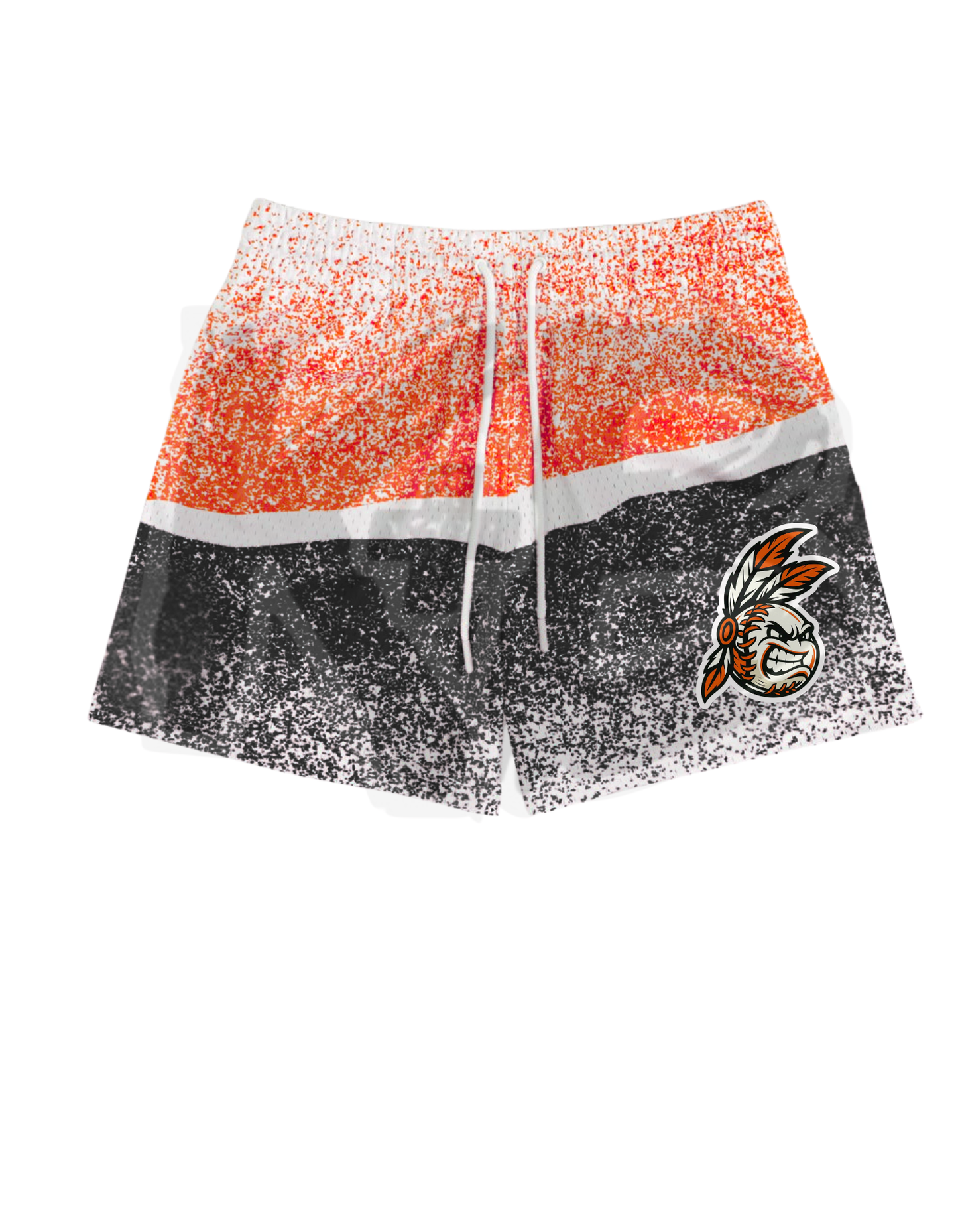 WB shorts spray paint