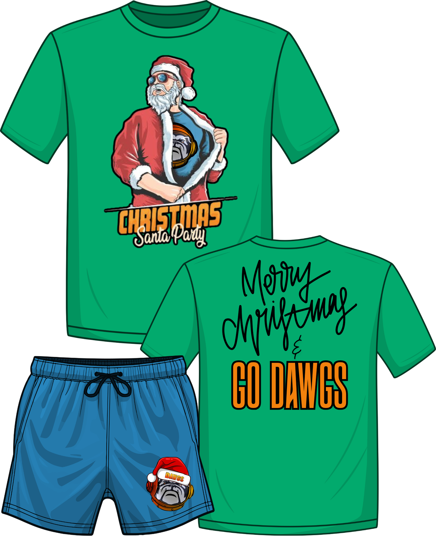 Space Dawgs Santa Party Set