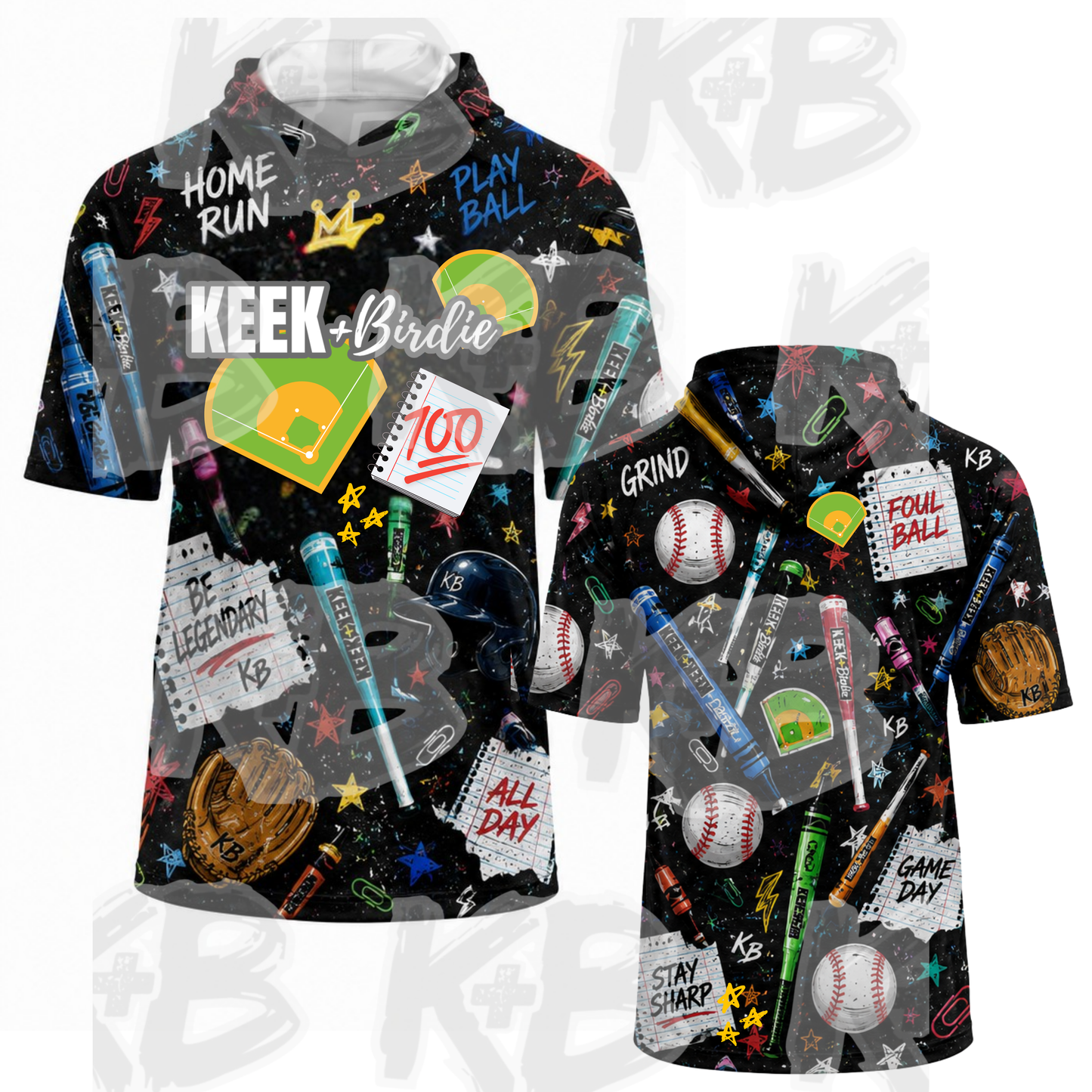 KB BTS hooded shirt