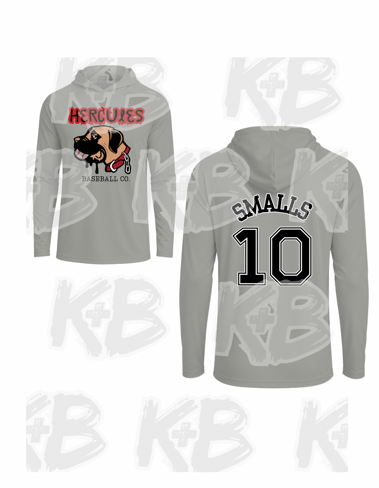KB Herc Co LS hooded pullover