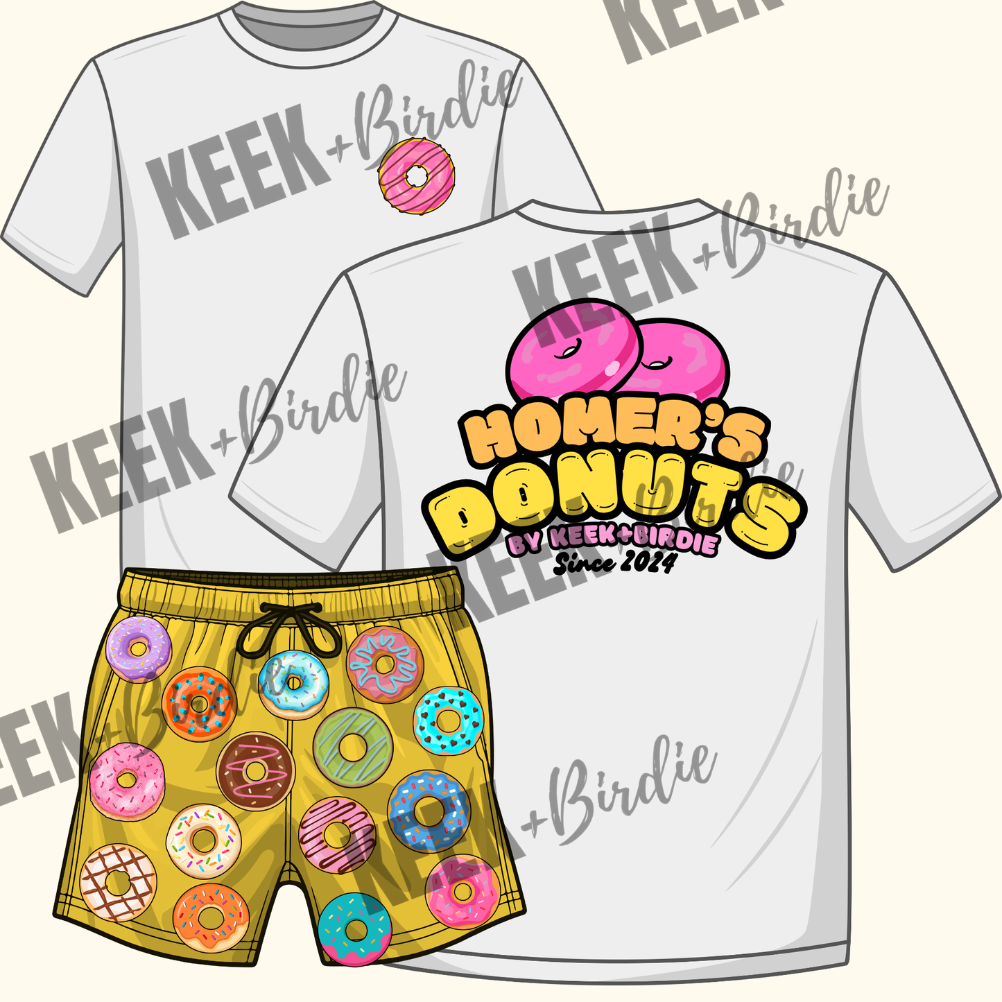 KB set homers donuts