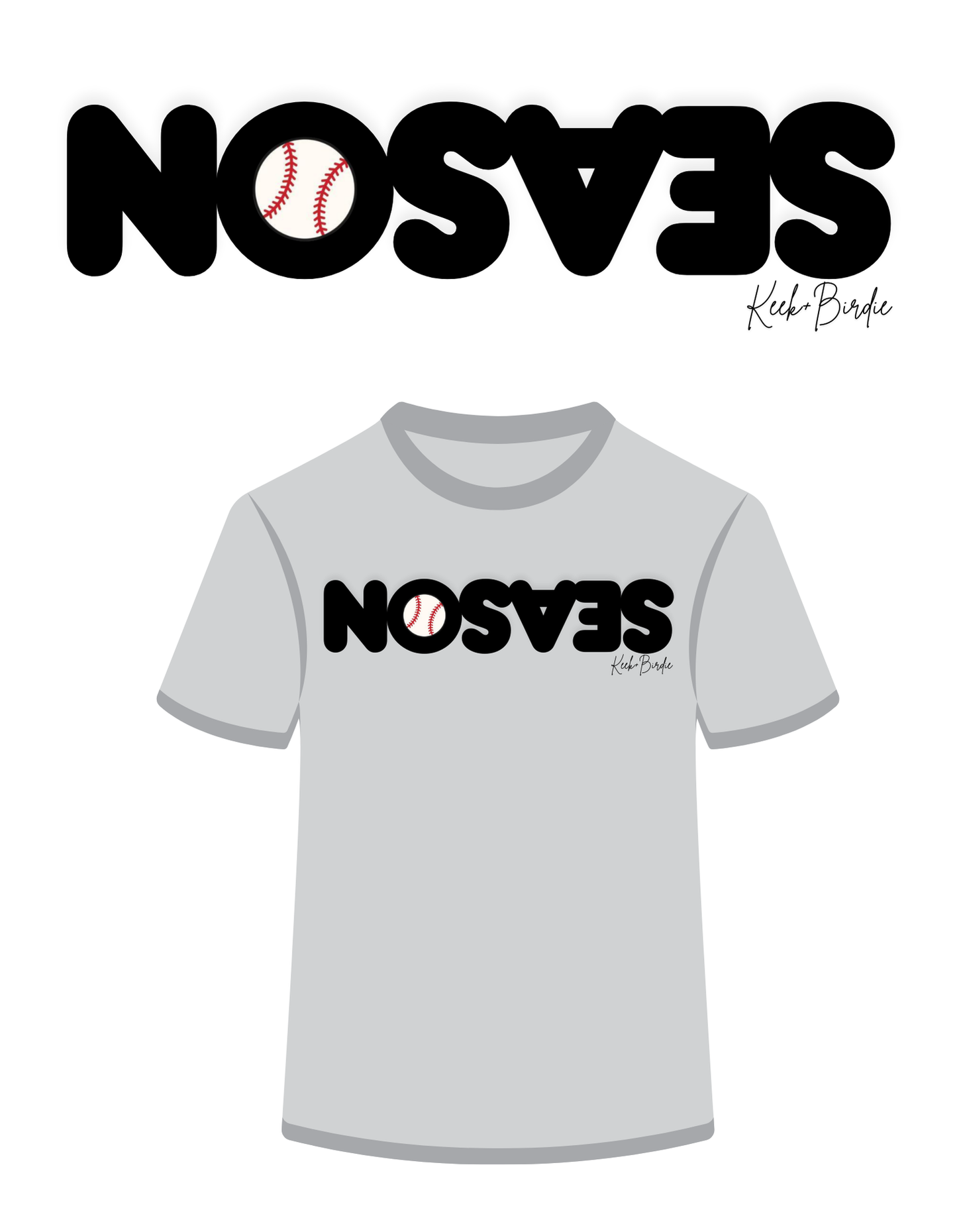 Season Baseball Upside Down