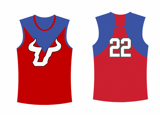 Bulls Tank Red