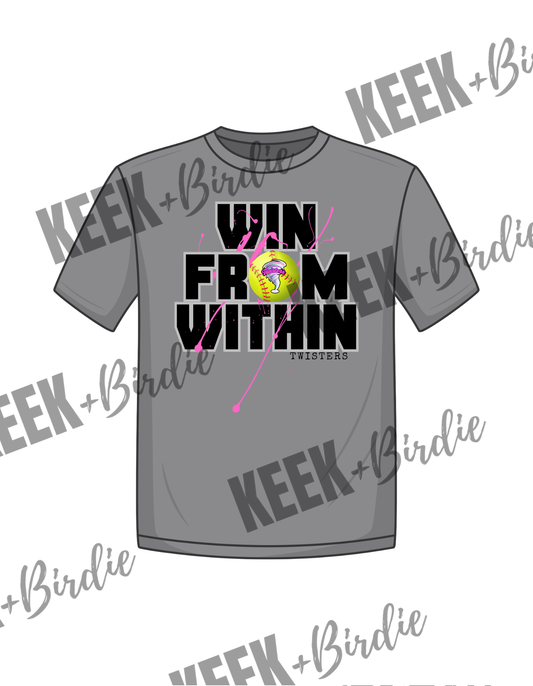 Twisters win from within