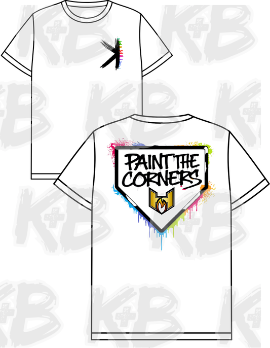 Heat Paint the corners 1