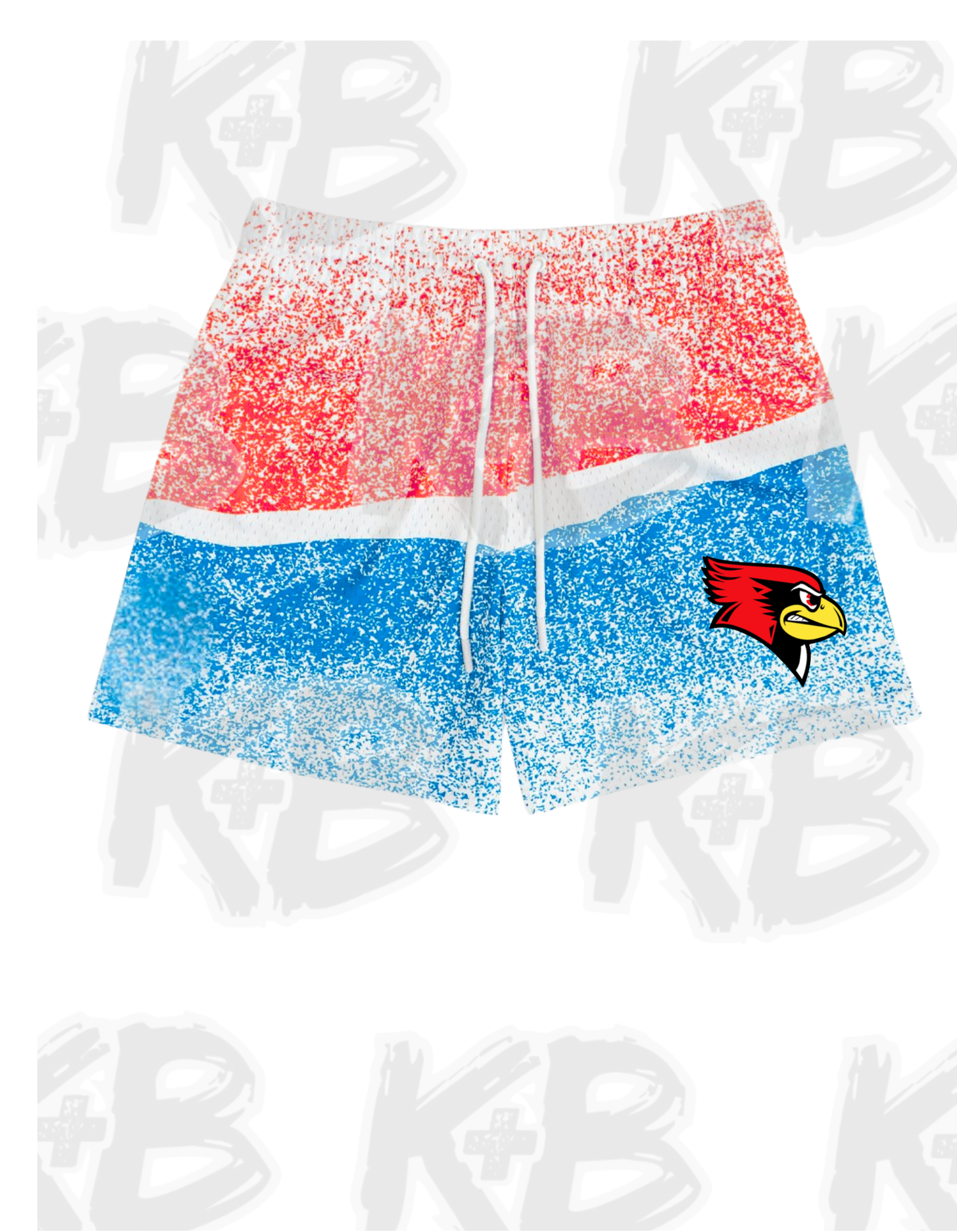 RR Shorts spray paint