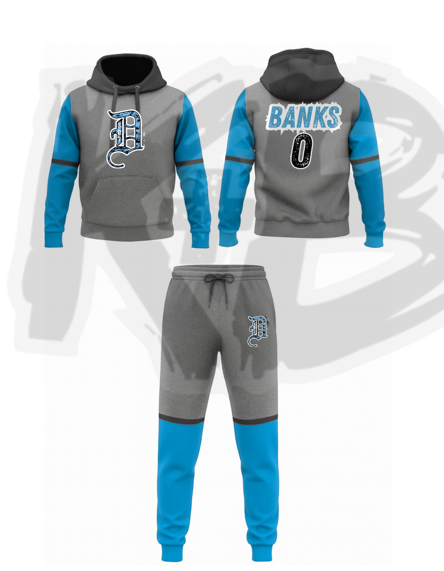 Dingers Hoodie/Jogger Set 2