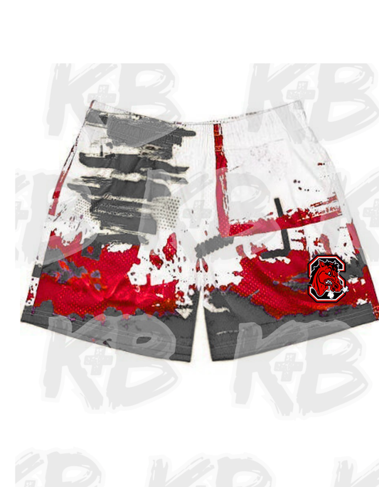 Big Red Shorts graffiti