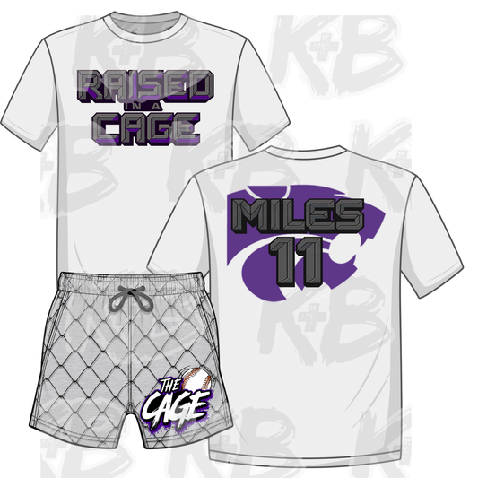 EDW set raise in a cage