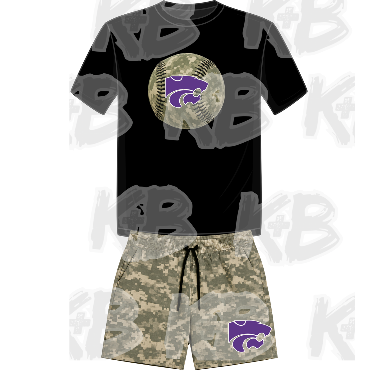 EDW set camo baseball