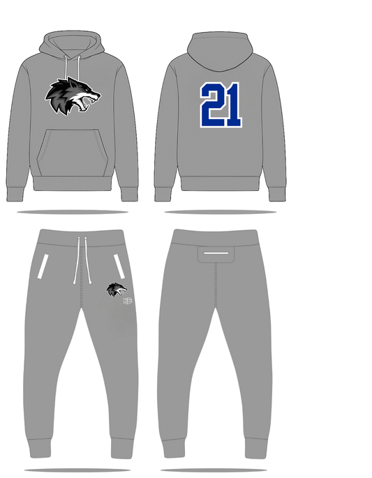 NM Wolfpack Hoodie/Jogger Set