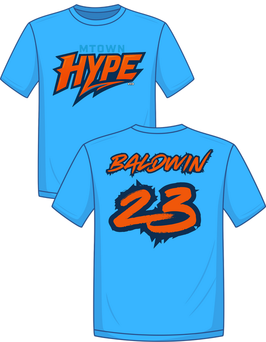 MT HYPE logo/name&number