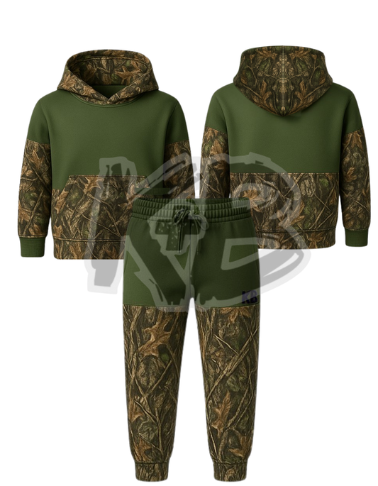 KB hoodie/jogger set camo 4